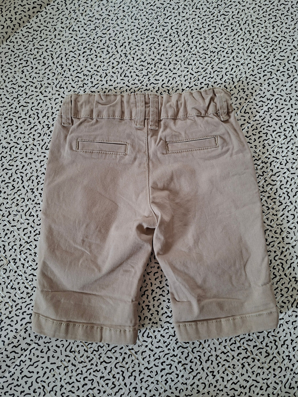 Bermuda chino garçon TAO Tape à l’Œil – 3 ans / 96 cm – Beige