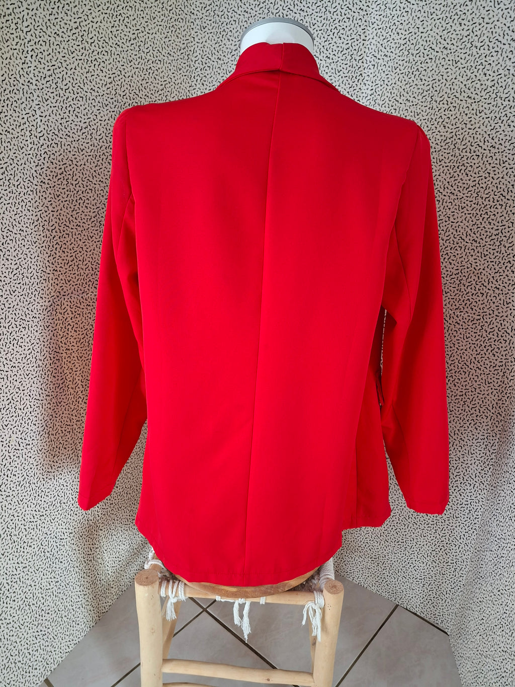 Blazer SHEIN rouge femme taille M 38