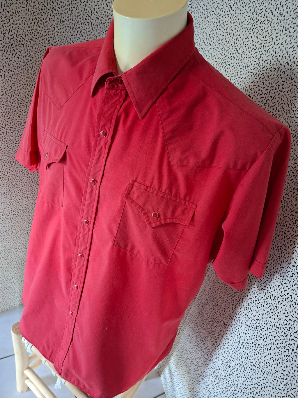 Chemise western homme ELY Cattleman XL rouge – Country Cowboy
