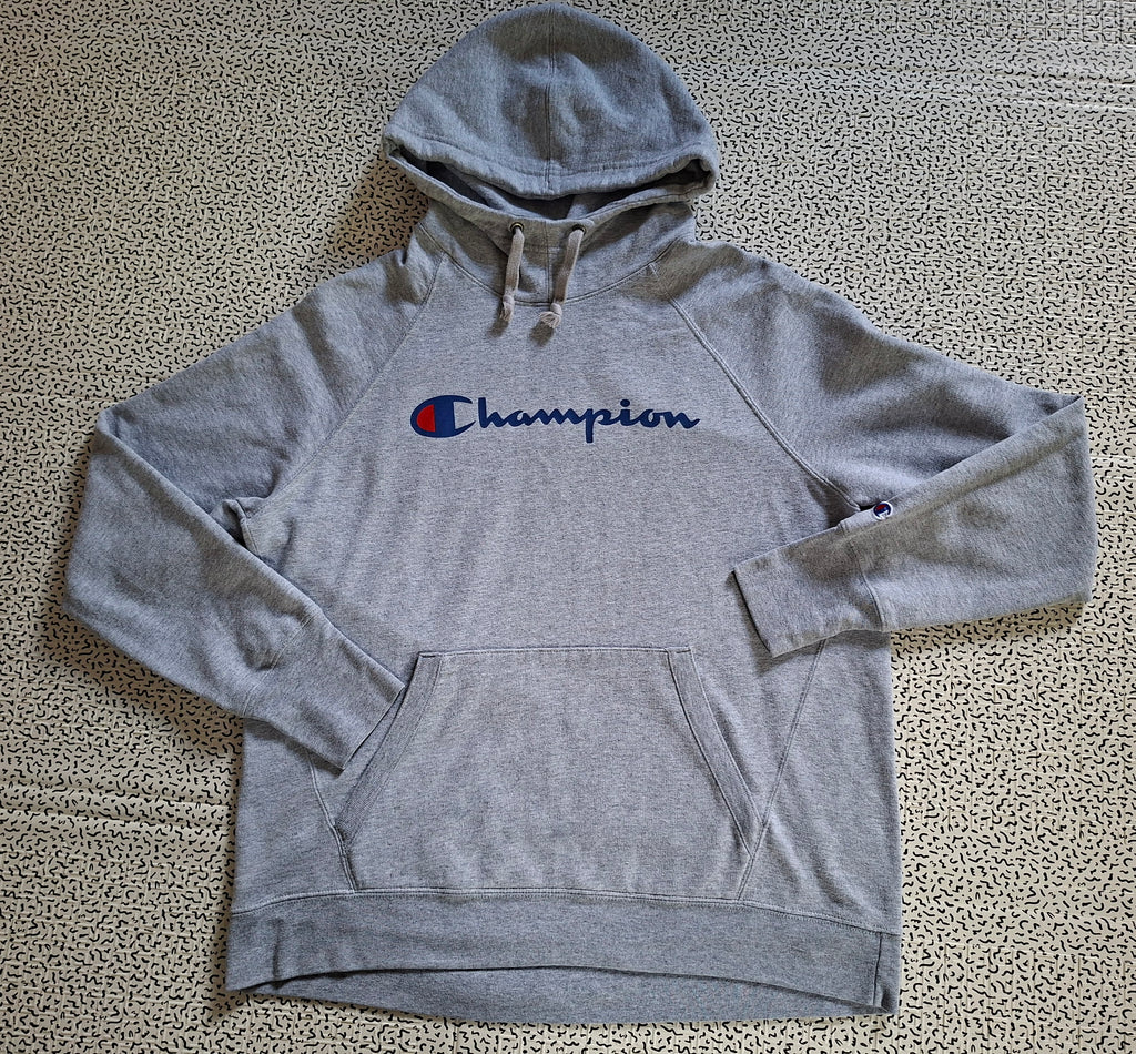 Sweat à capuche Champion gris – Taille L