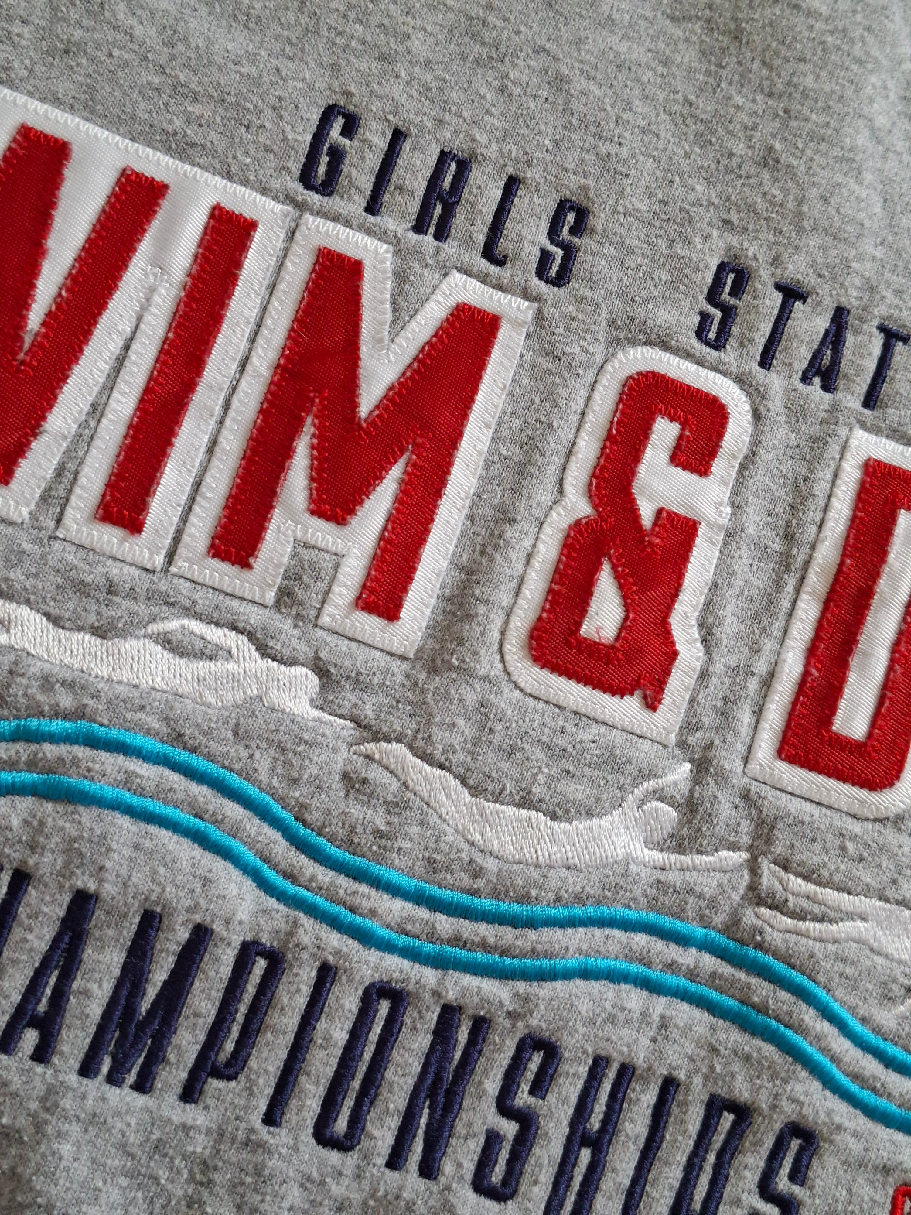 Sweat Gildan gris Swim & Dive Championships 2019 – Taille M