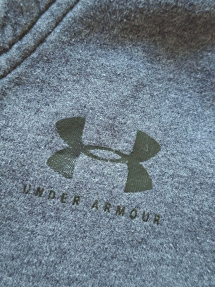 Jogging Under Armour gris anthracite homme LG/G coupe loose sport fitness