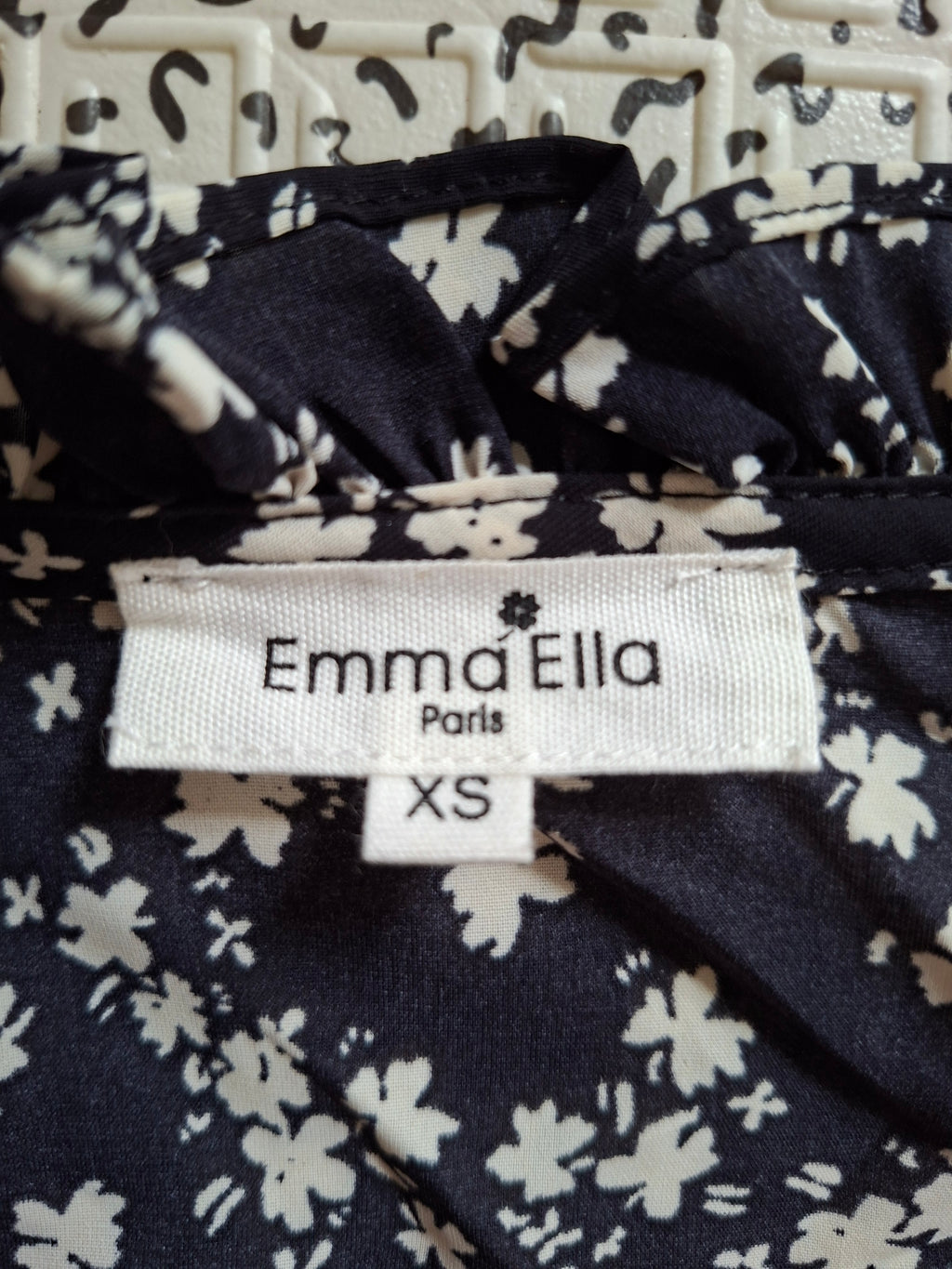 Blouse fleurie Emma Ella Paris taille XS