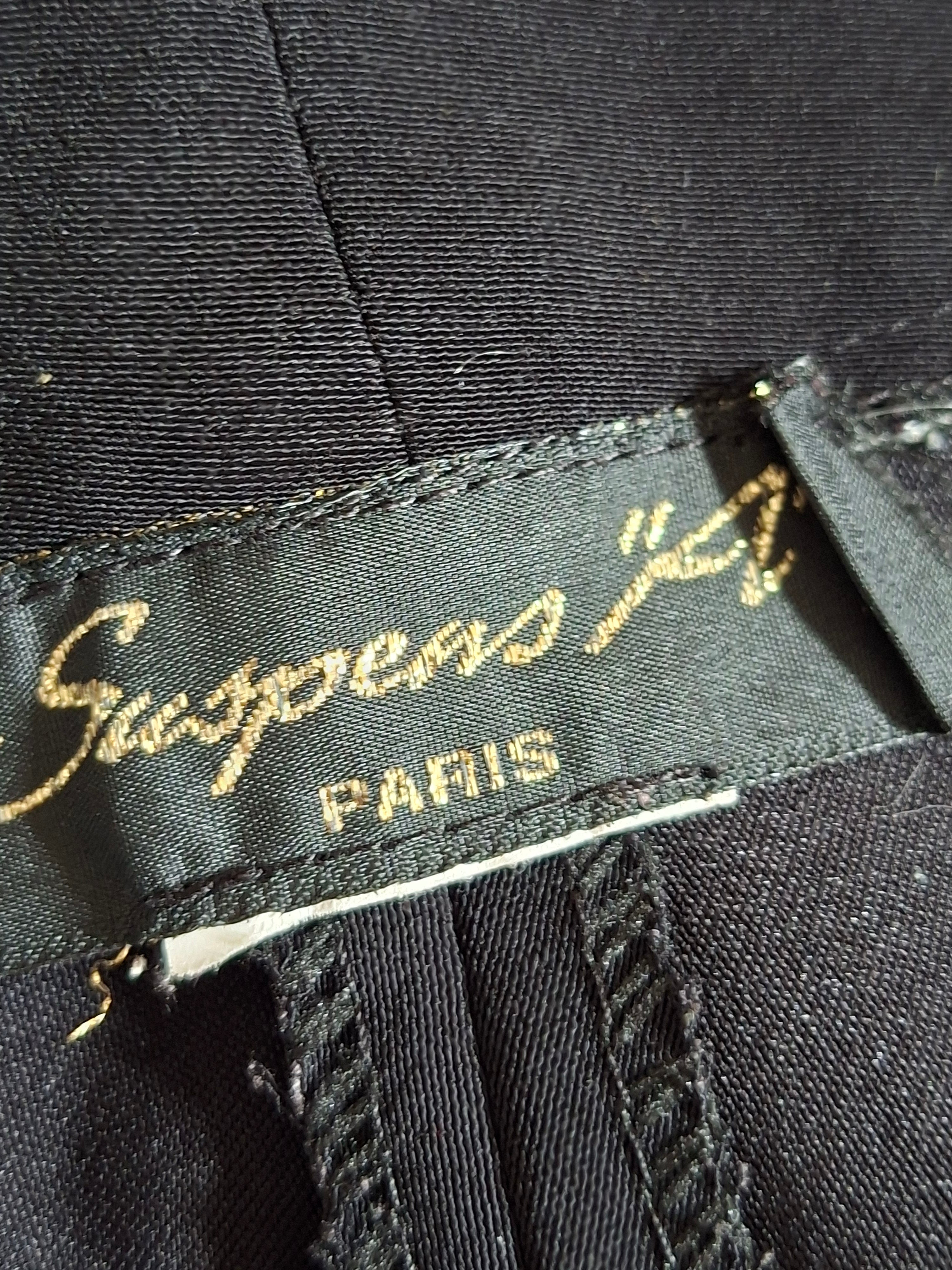 Pantalon noir femme Suspens’A Paris T40 – chic élégant