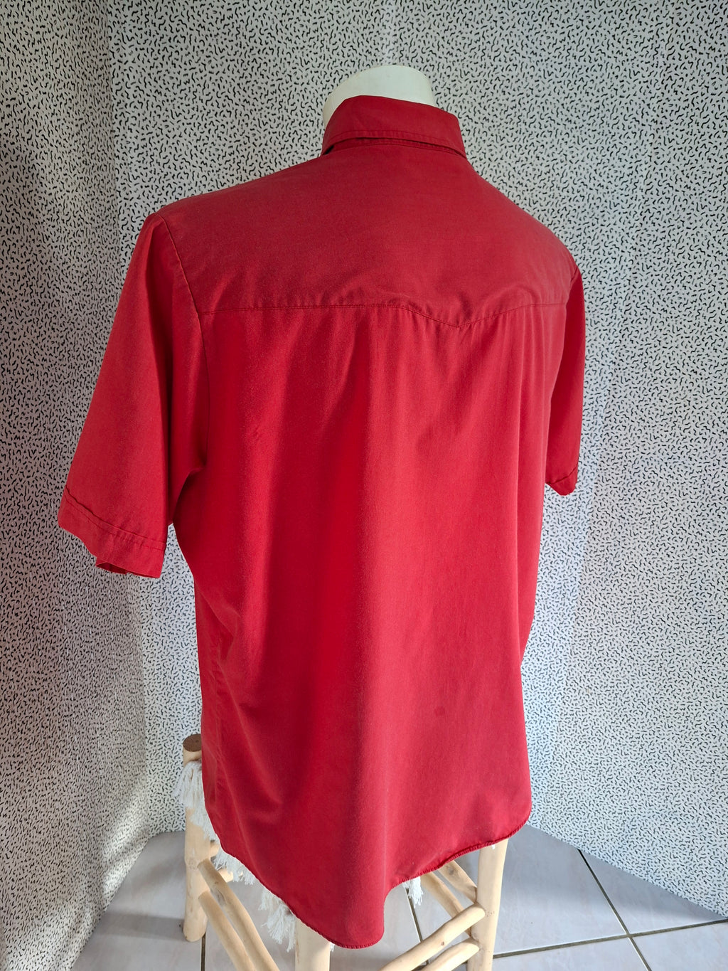 Chemise western homme ELY Cattleman XL rouge – Country Cowboy