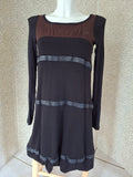 Robe Cop. Copine asymétrique noire – Taille 1 – 34 / petit 36