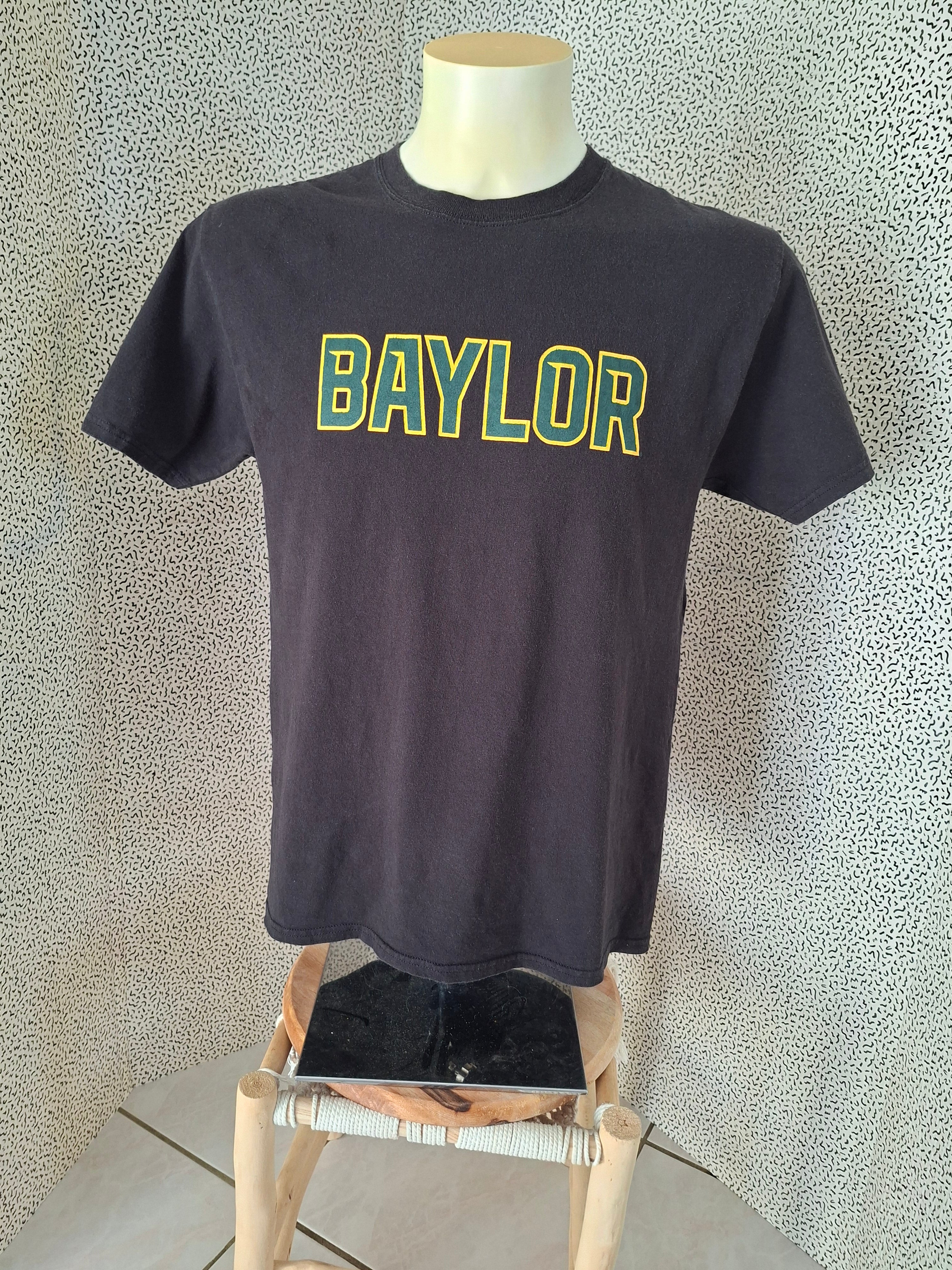 T-shirt Champion Baylor homme M noir college USA universitaire