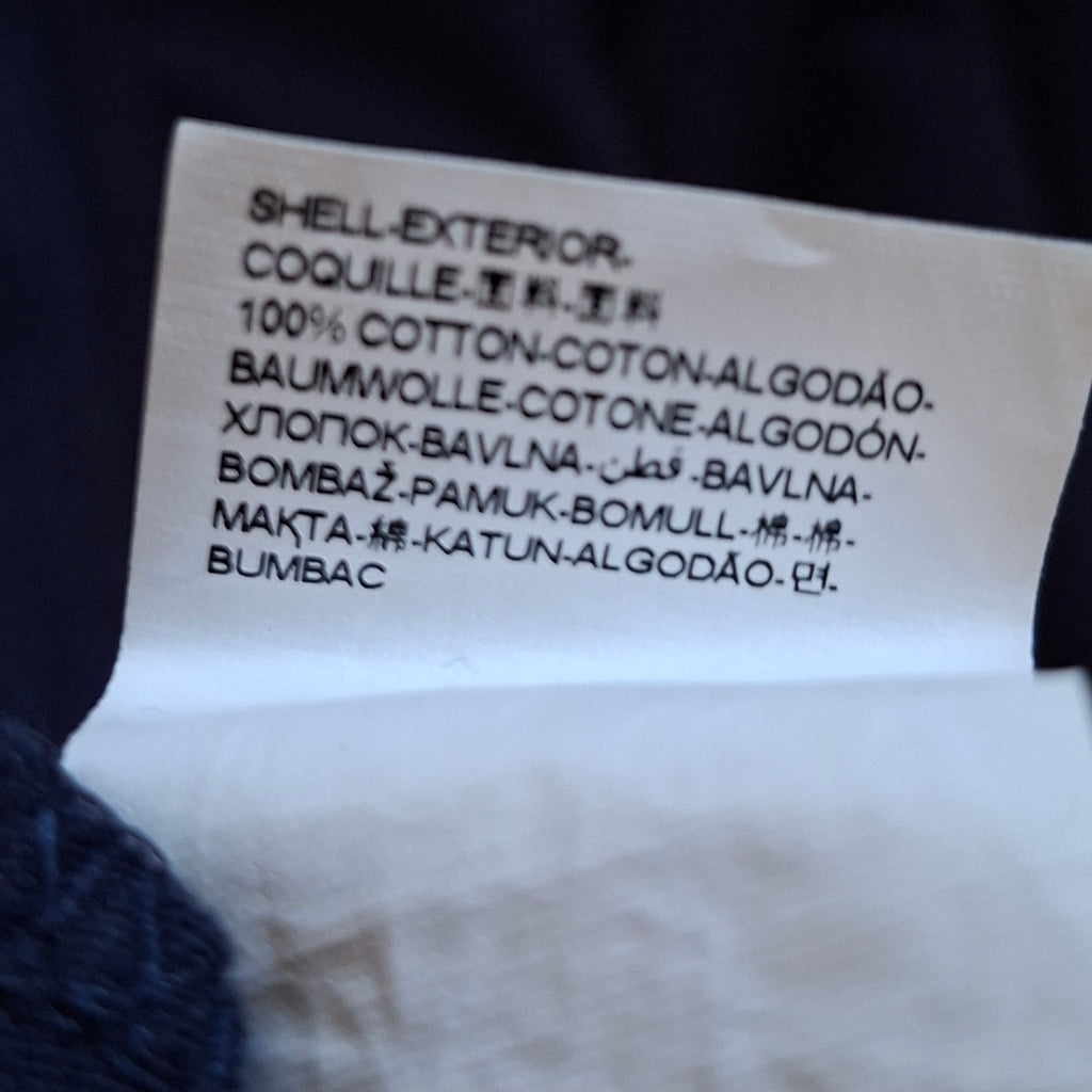 Robe Desigual femme S bleu marine multicolore sequins 100% coton
