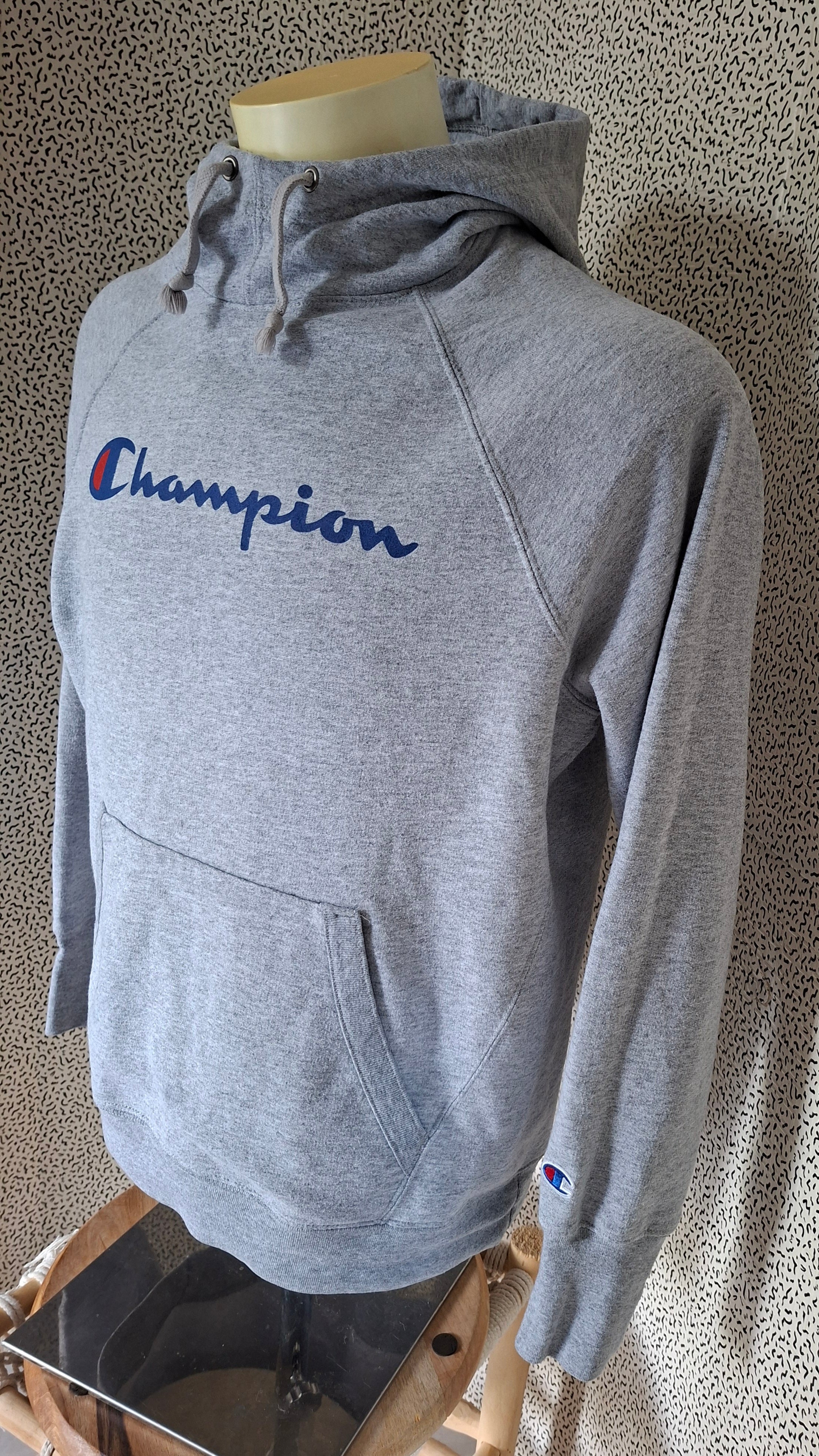 Sweat à capuche Champion gris – Taille L