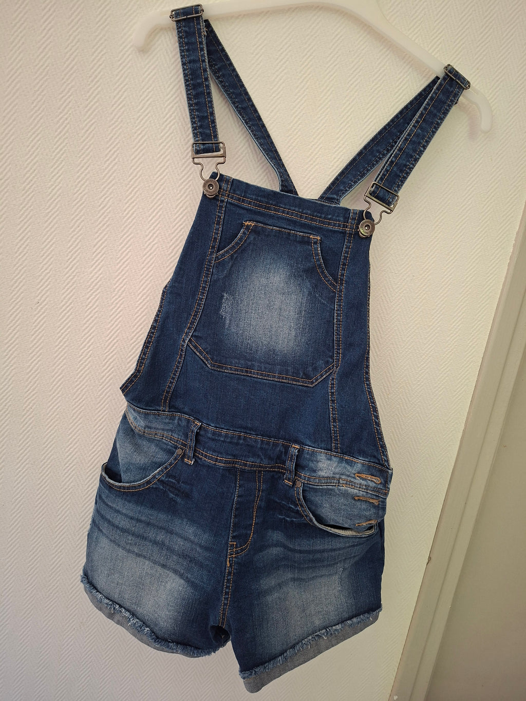 Salopette Short en Jean INSIDE Femme – Taille M