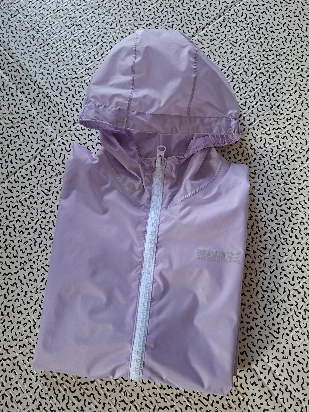 Coupe-vent imperméable Regatta Great Outdoors 3-4 ans / 104 cm - Lilas clair - Neuf