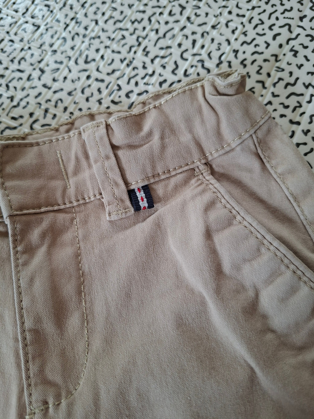 Bermuda chino garçon TAO Tape à l’Œil – 3 ans / 96 cm – Beige