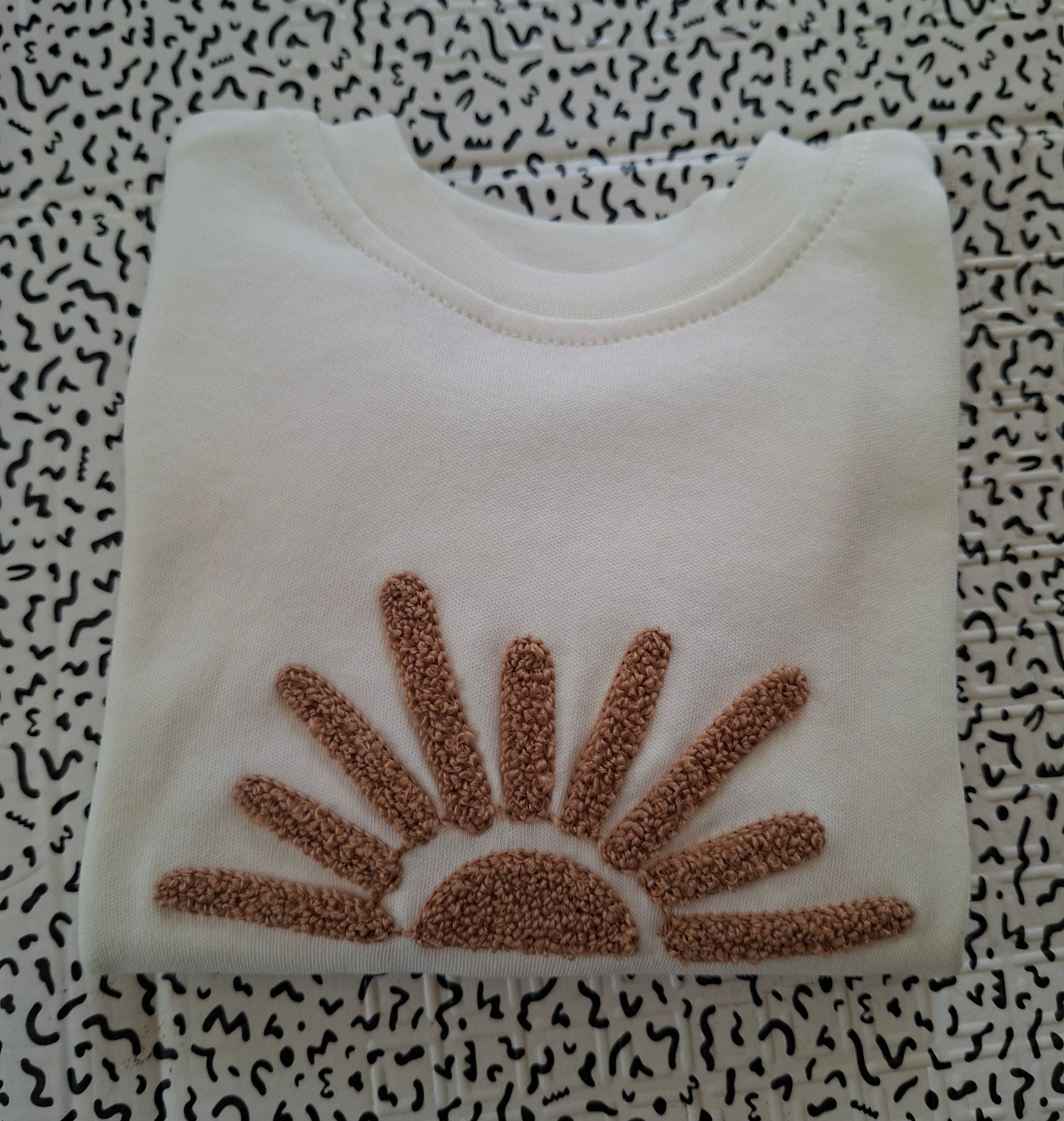 NEUF 12-18m - Petit Sweat Soleil Necix's 100% Coton - Petit Prix