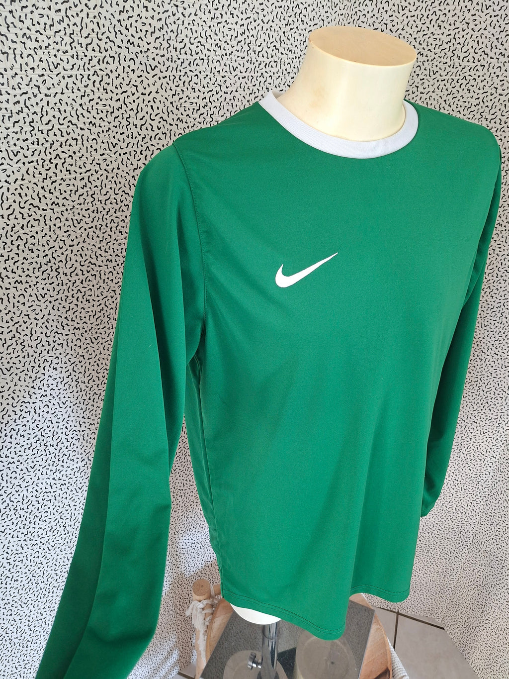 Maillot Nike football junior XL vert manches longues