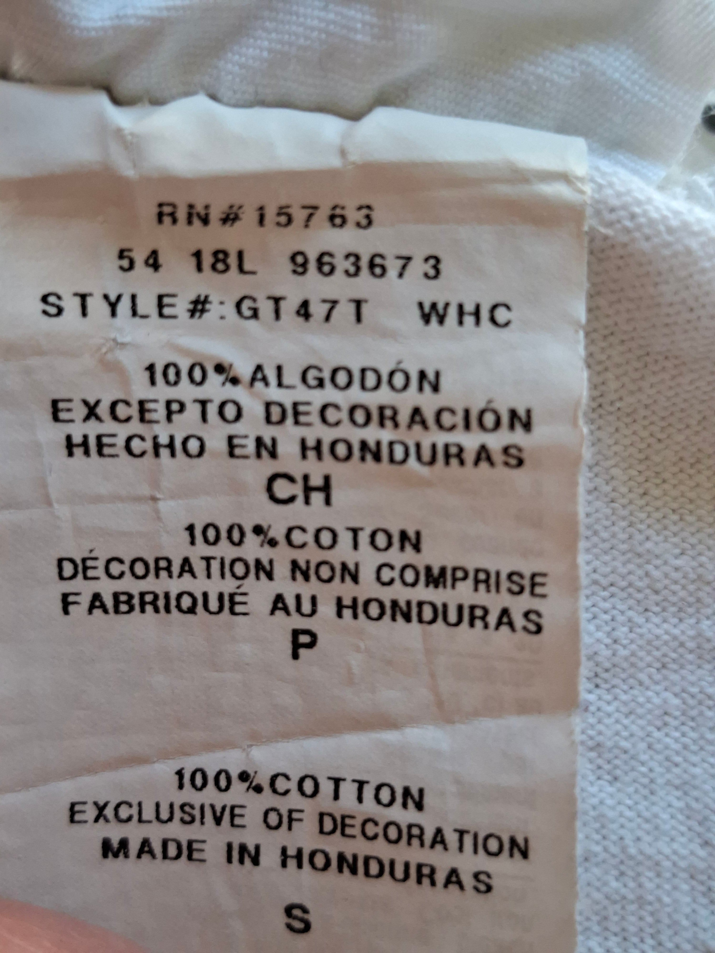 Titre : Champion vintage – T-shirt manches longues blanc – Taille S