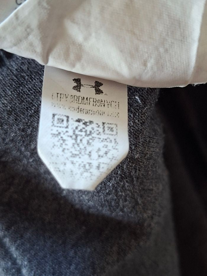 Jogging Under Armour gris anthracite homme LG/G coupe loose sport fitness