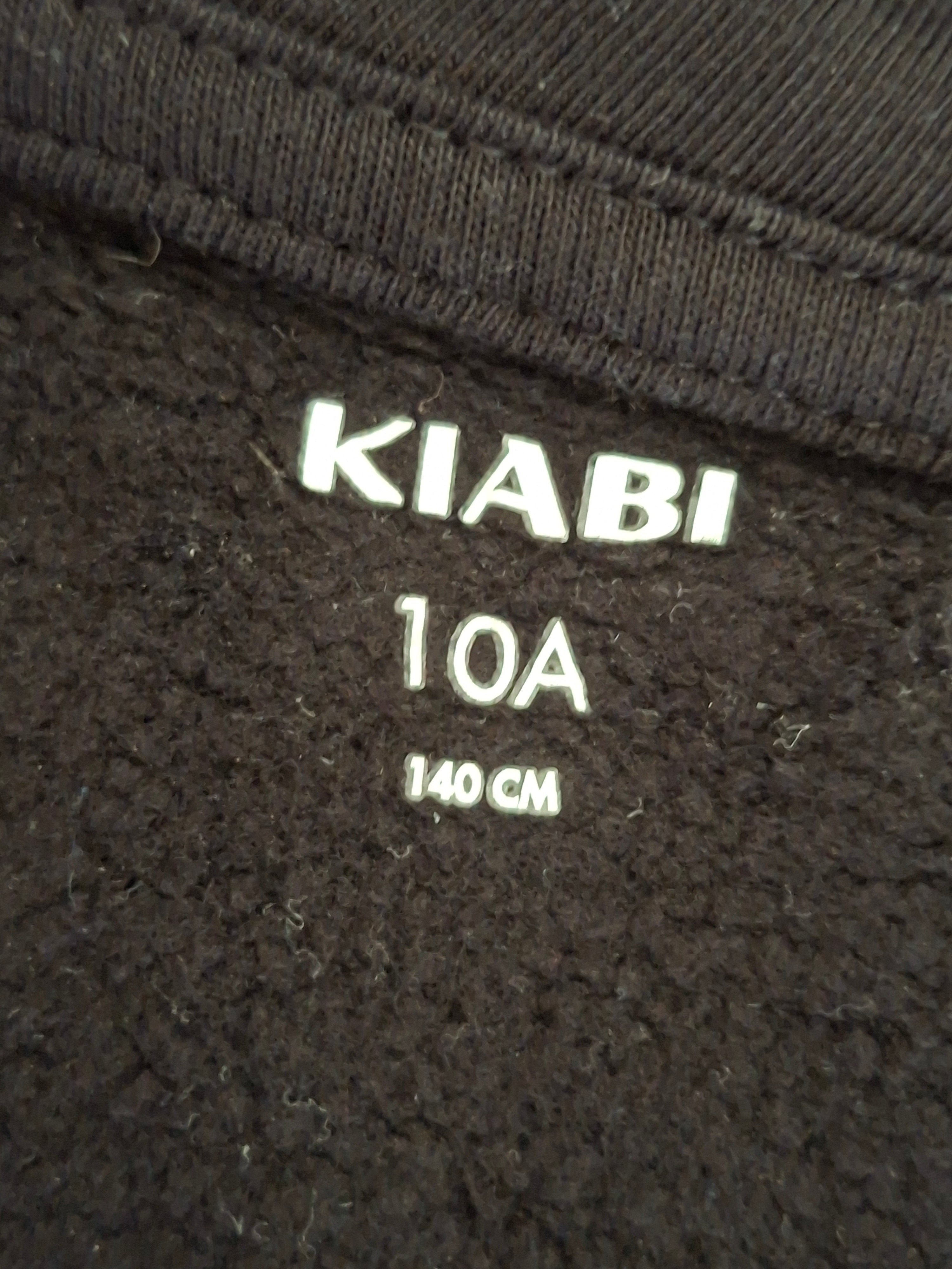 Sweat zippé à capuche KIABI garçon 10 ans 140 cm noir