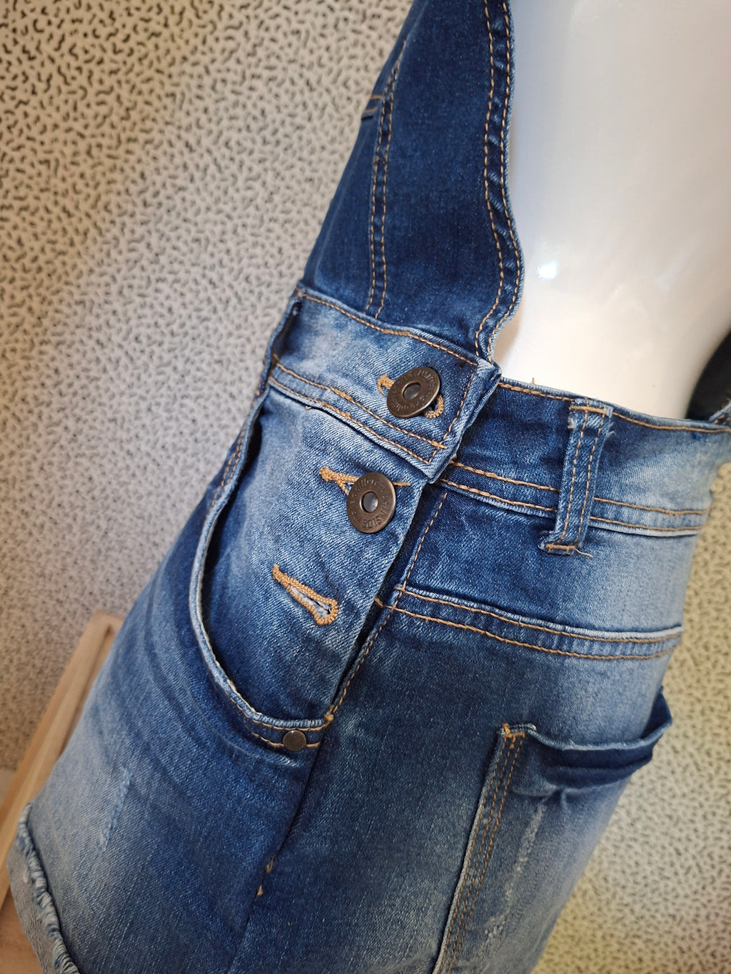 Salopette Short en Jean INSIDE Femme – Taille M