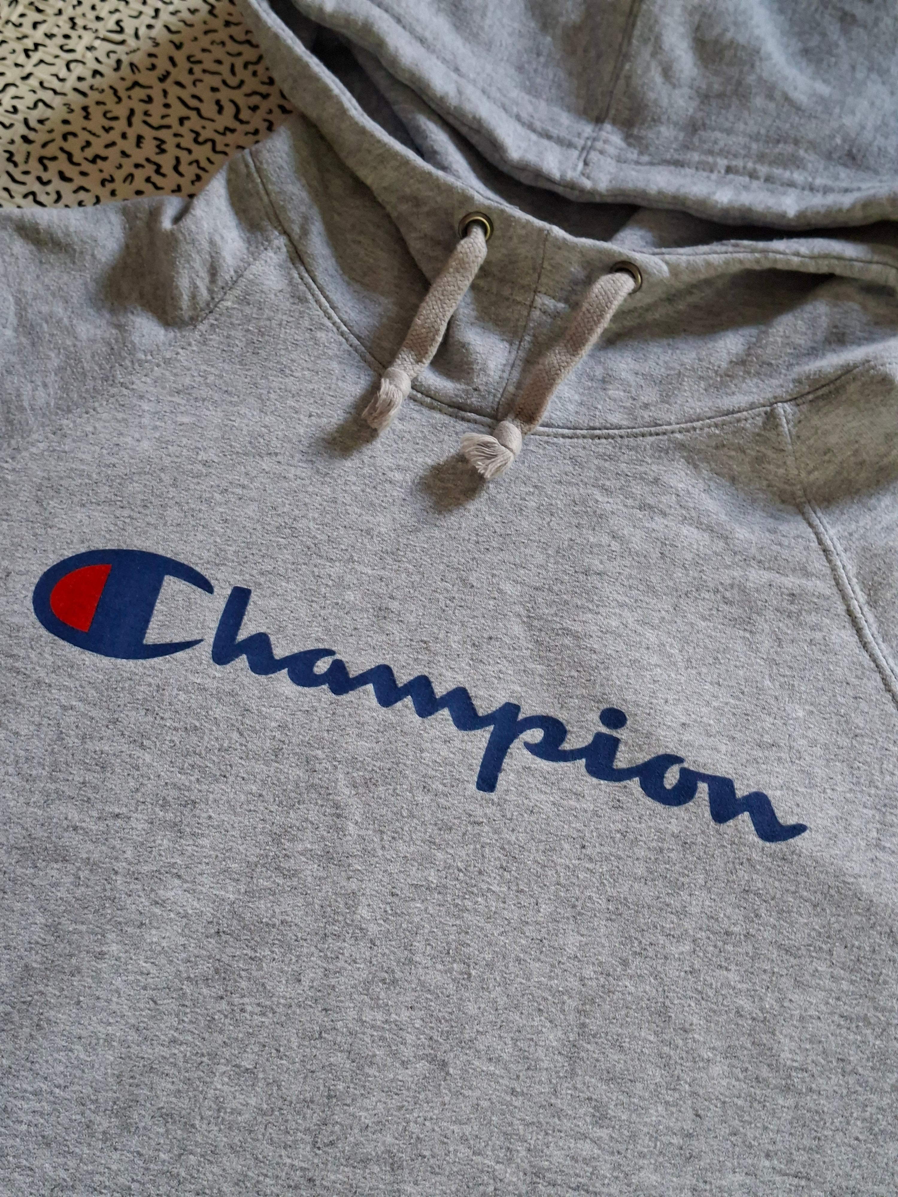 Sweat à capuche Champion gris – Taille L