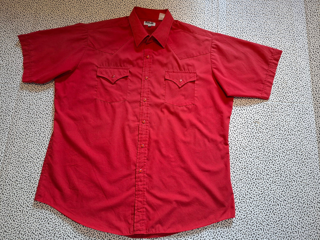 Chemise western homme ELY Cattleman XL rouge – Country Cowboy