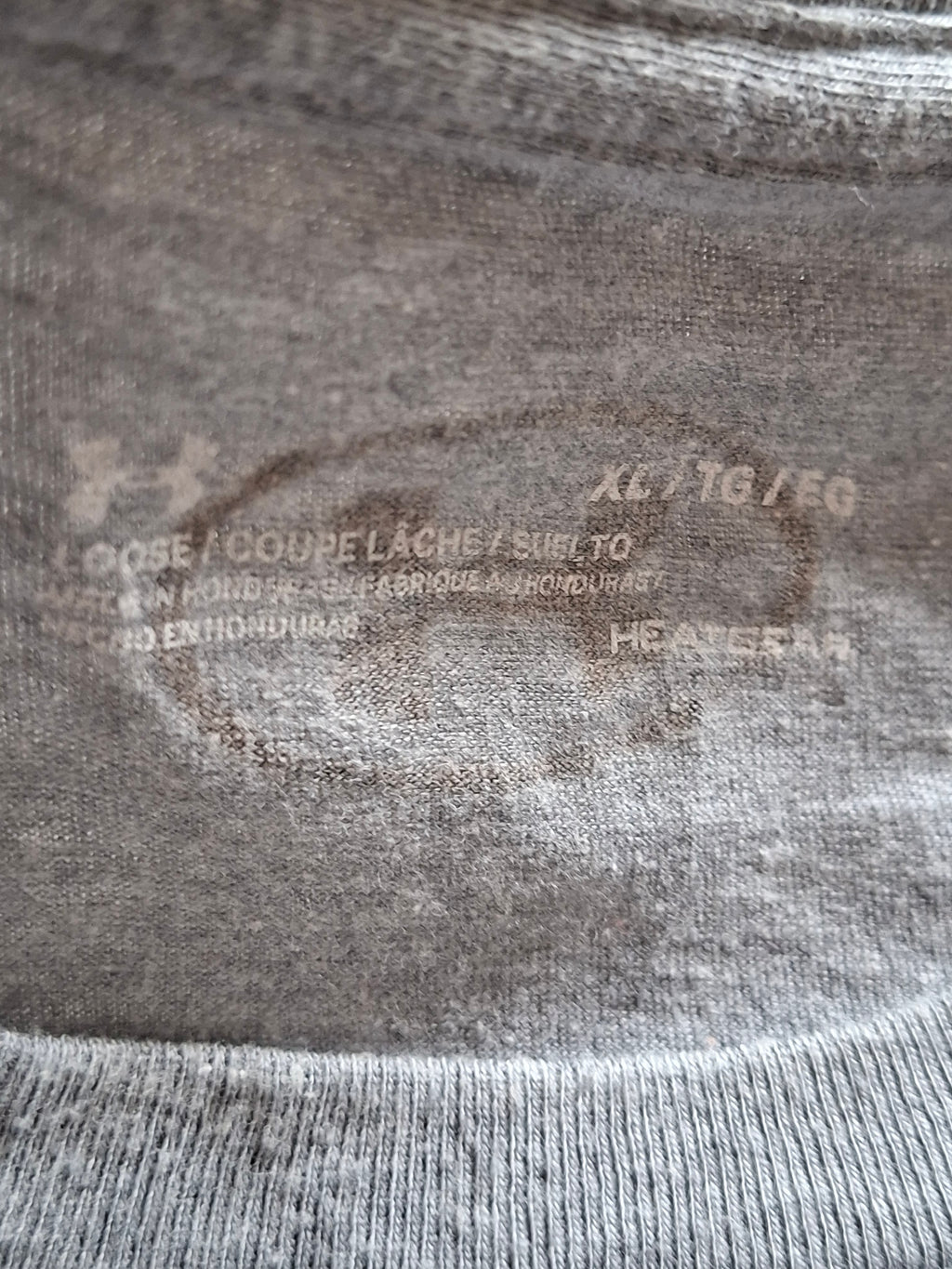 T-shirt Under Armour USA Freedom homme gris taille XL