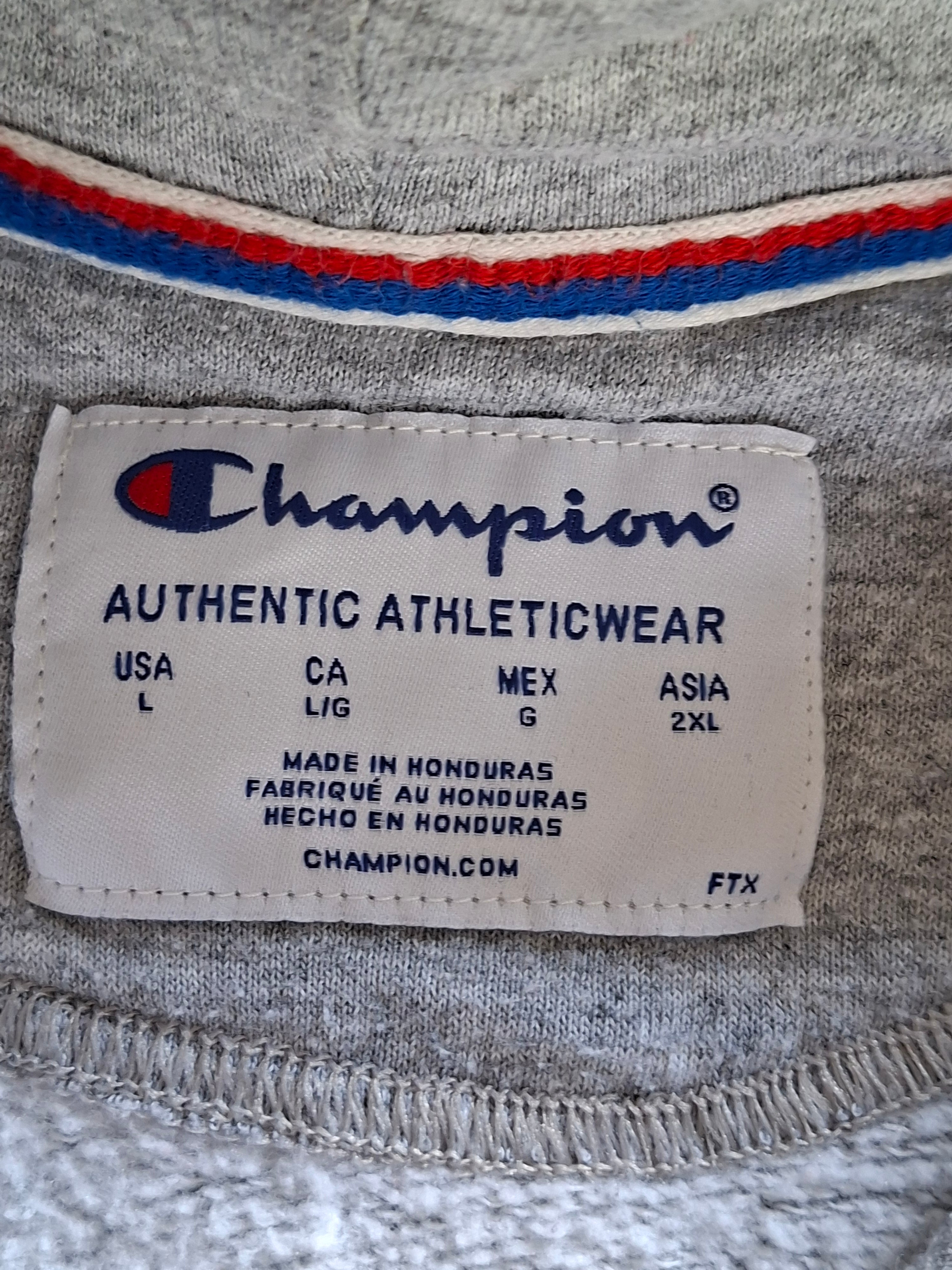 Sweat à capuche Champion gris – Taille L