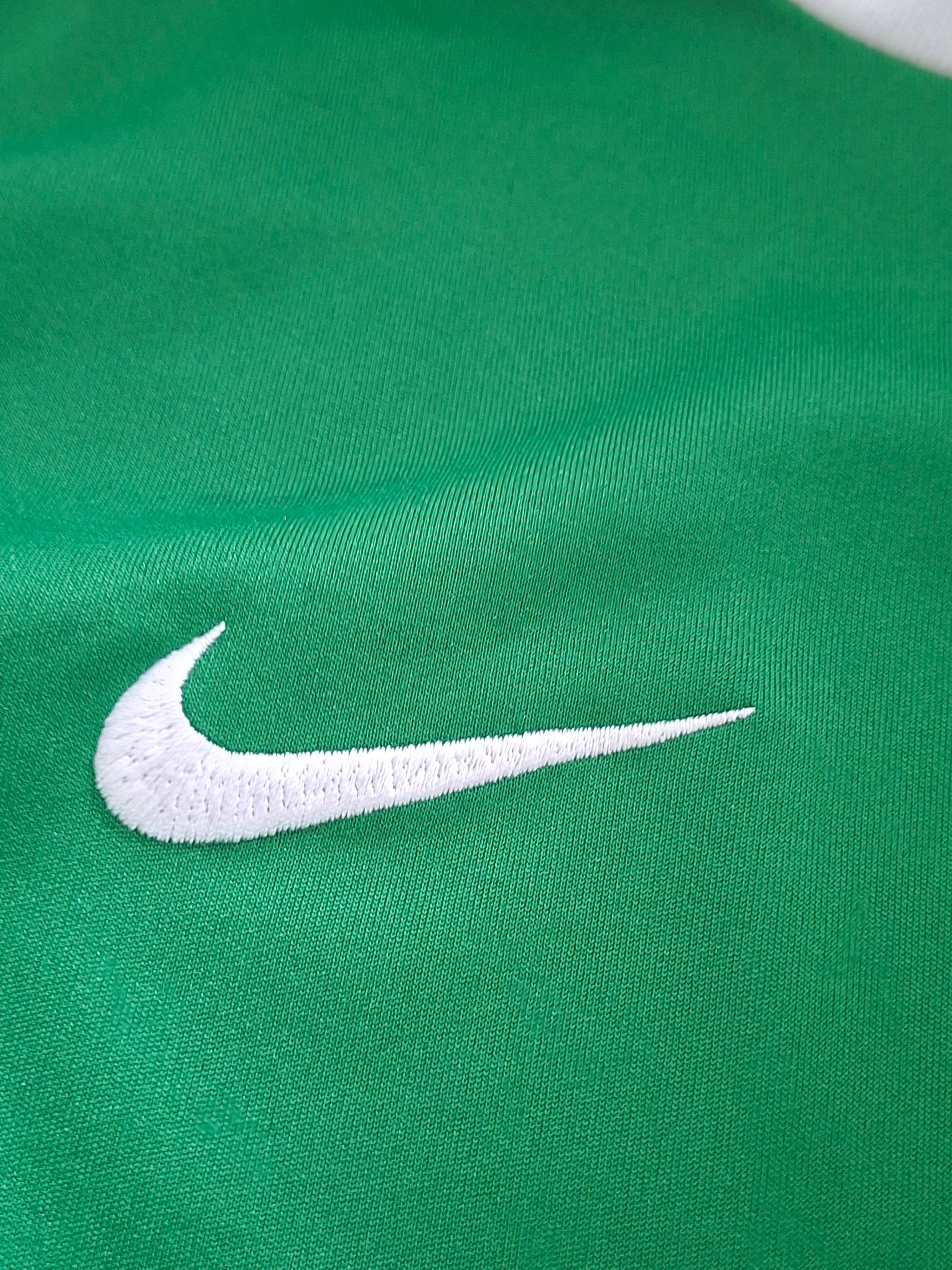 Maillot Nike football junior XL vert manches longues