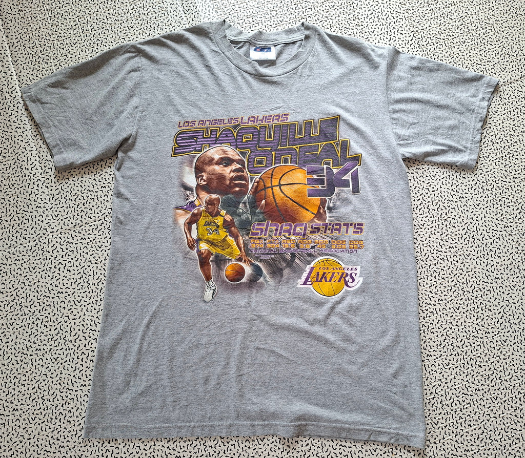 T-shirt vintage 90s/Y2K Lakers Shaquille O’Neal #34 NBA taille M