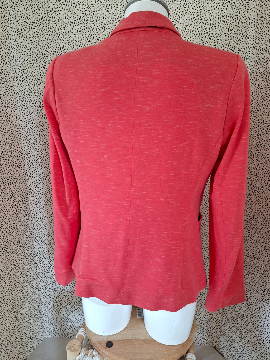Veste blazer Camaïeu corail rose – Taille 40