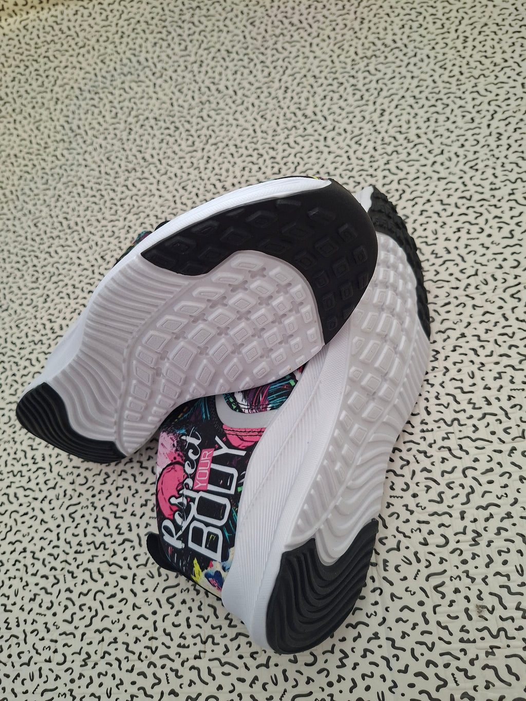 Baskets montantes multicolores femme – Pointure 37 – Neuves – Style streetwear / sport