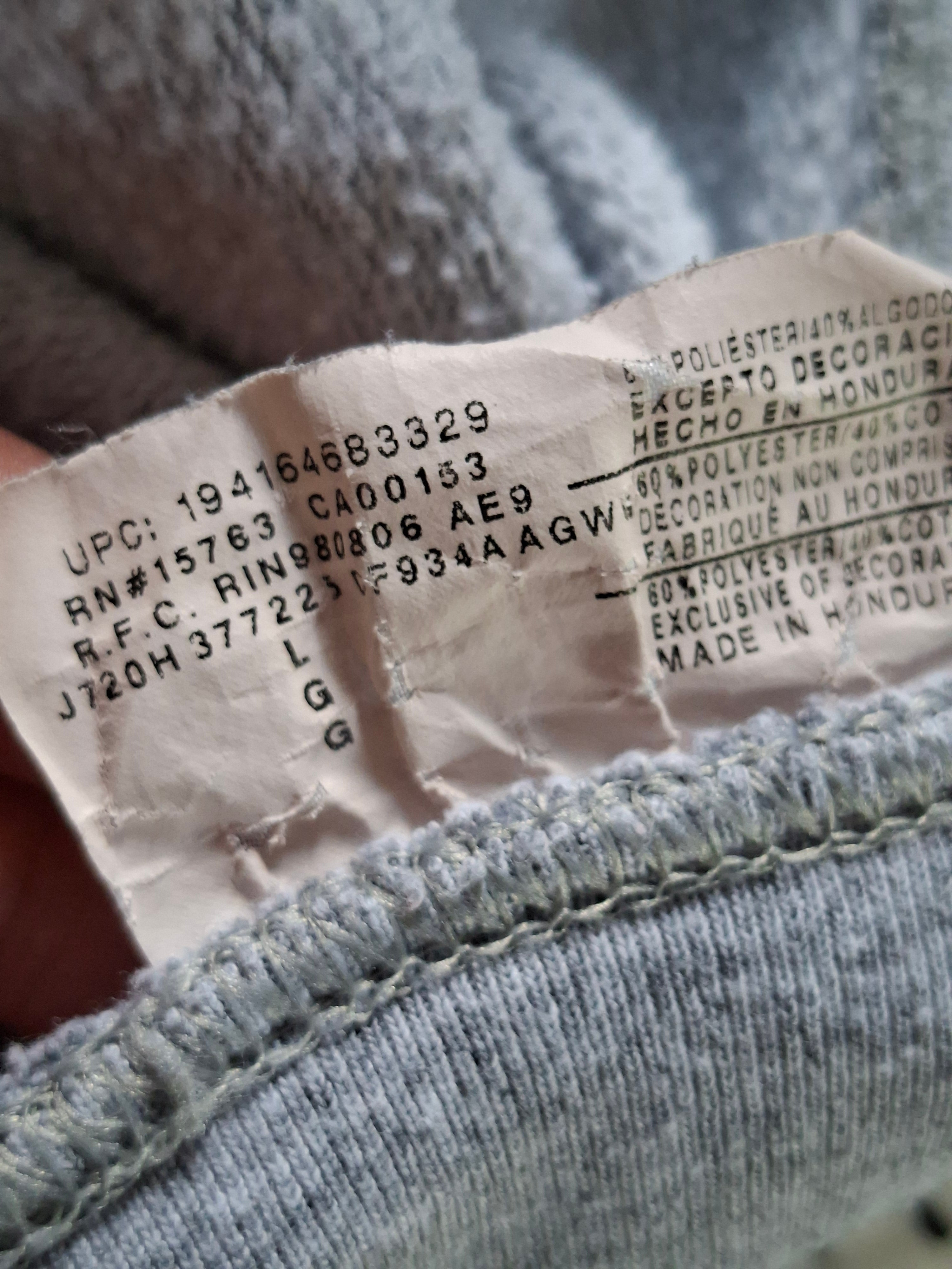 Sweat à capuche Champion gris – Taille L