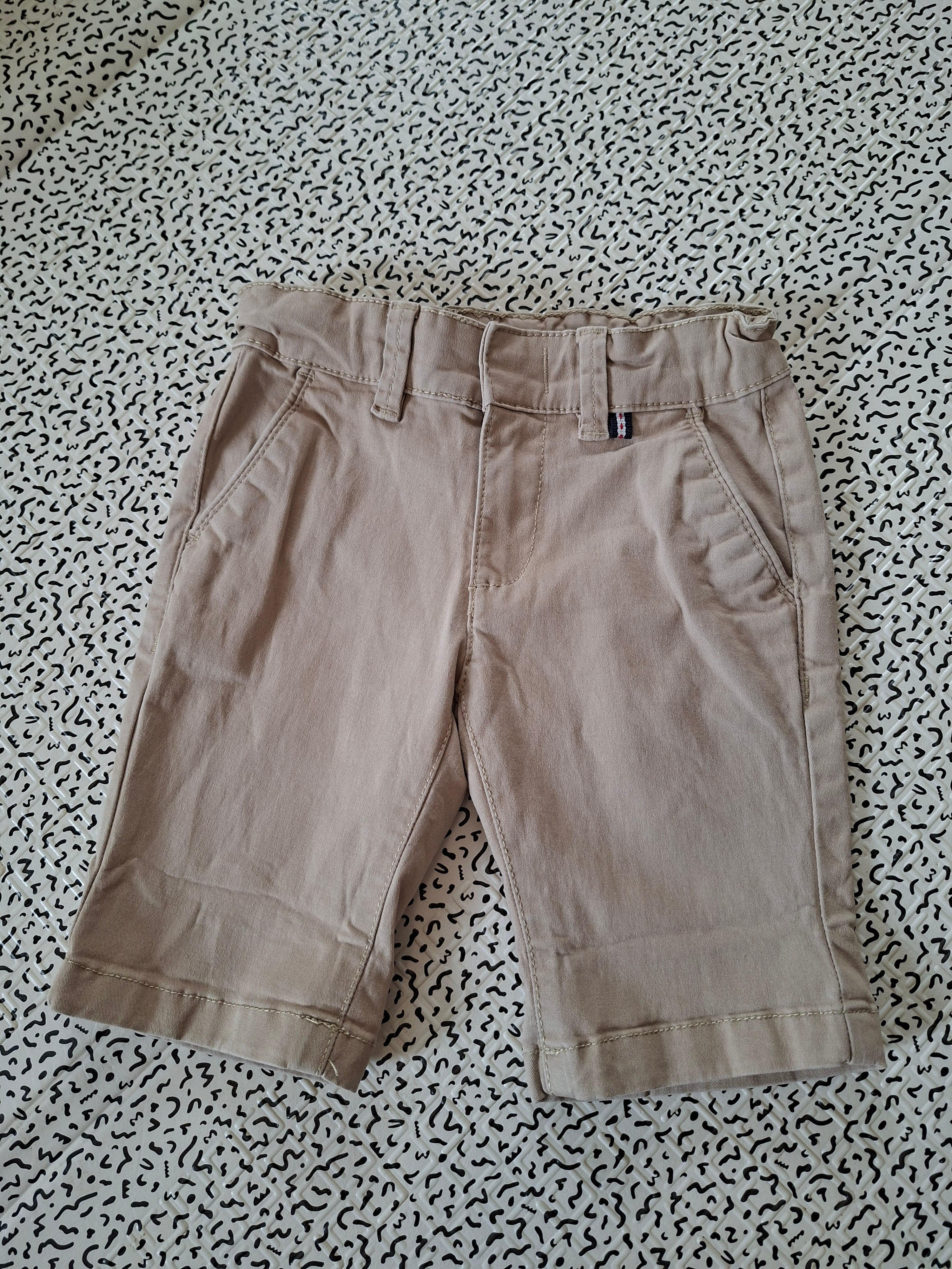 Bermuda chino garçon TAO Tape à l’Œil – 3 ans / 96 cm – Beige