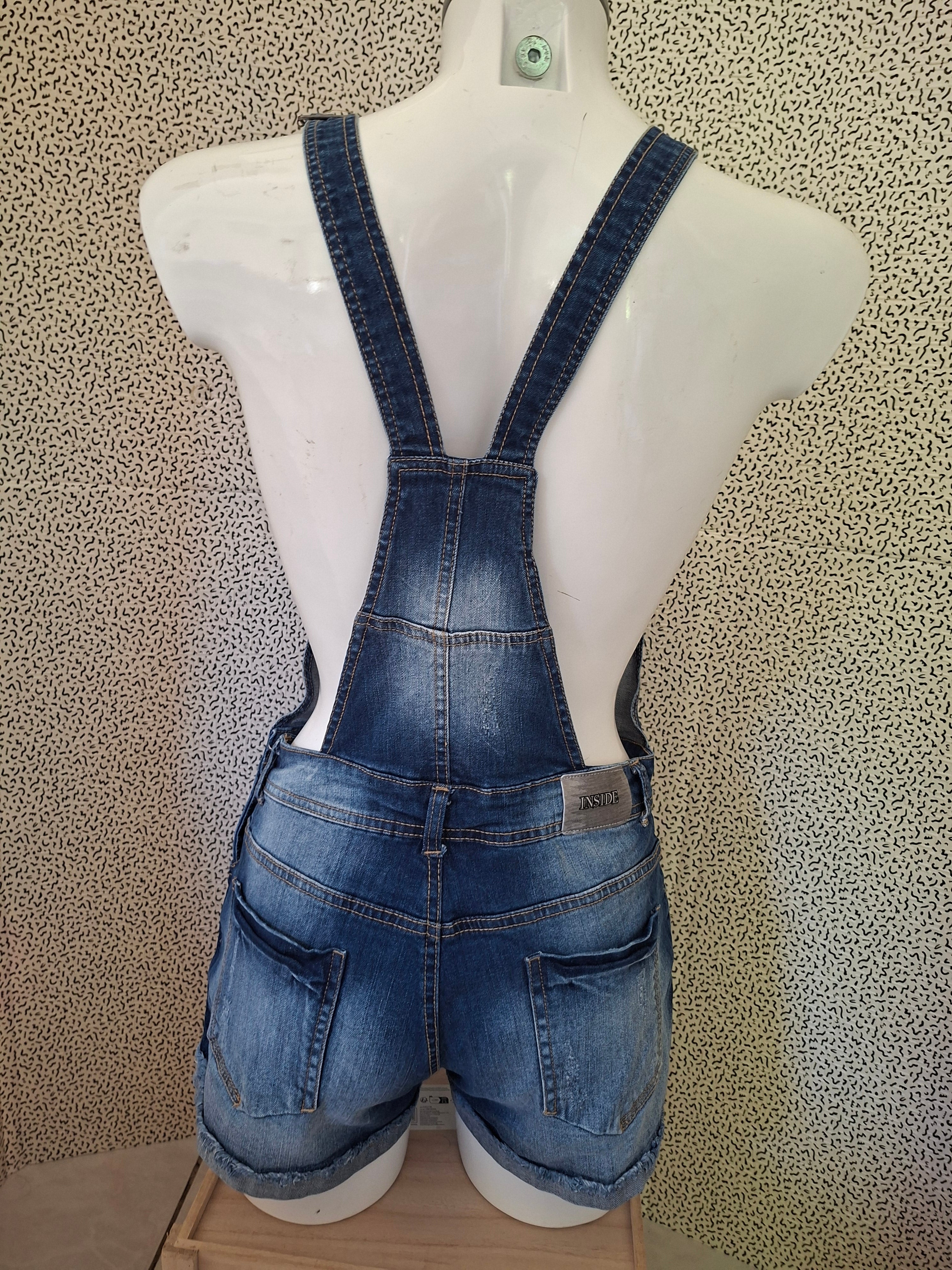 Salopette Short en Jean INSIDE Femme – Taille M
