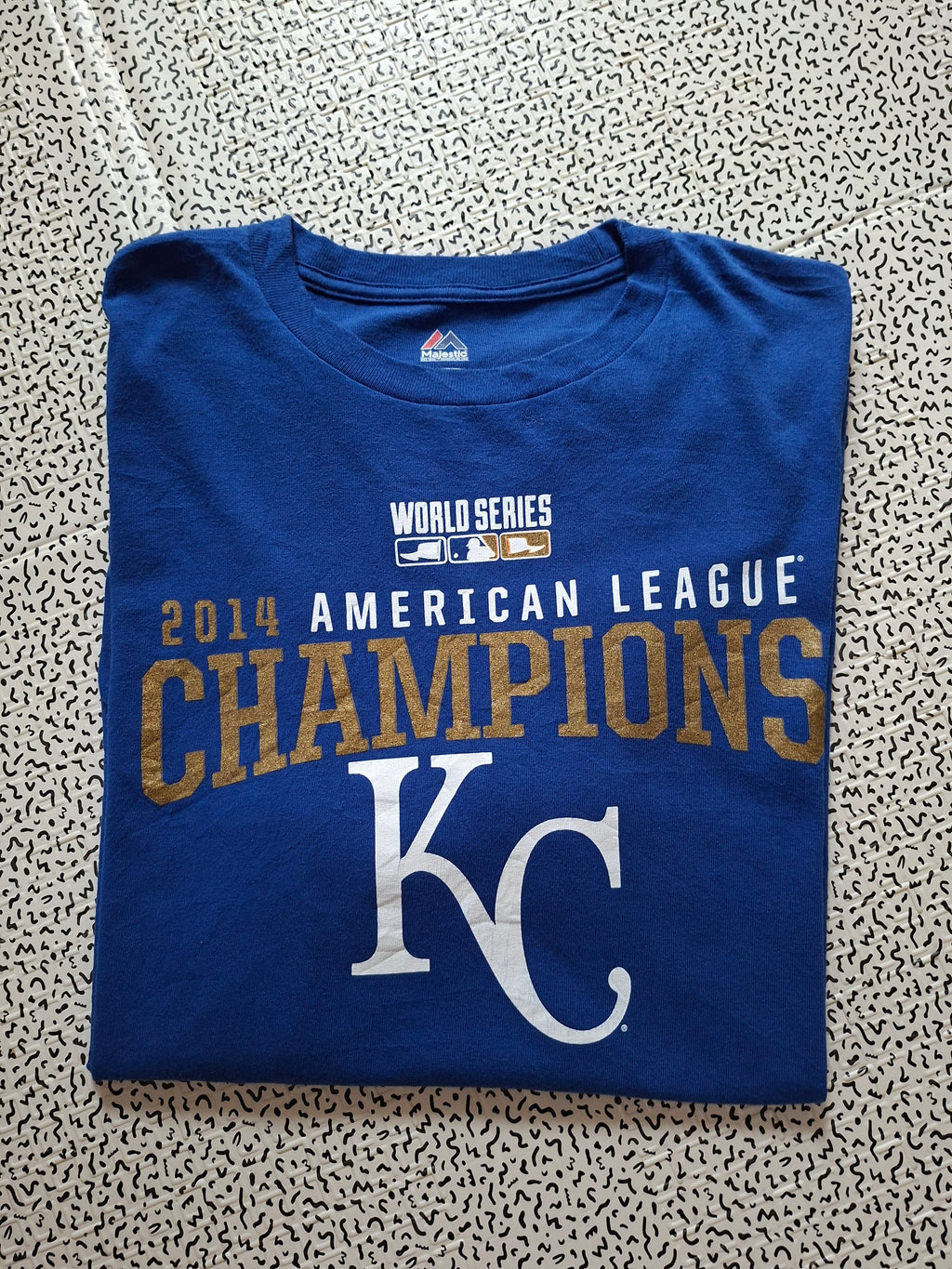 T-shirt Kansas City Royals MLB – American League Champions 2014 – Majestic – XL
