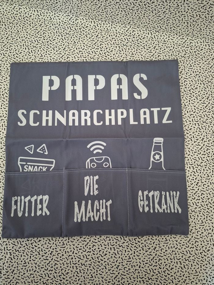Lot cadeau Papa humour allemand – boîte cadeau, plaque déco et chaussettes neuves