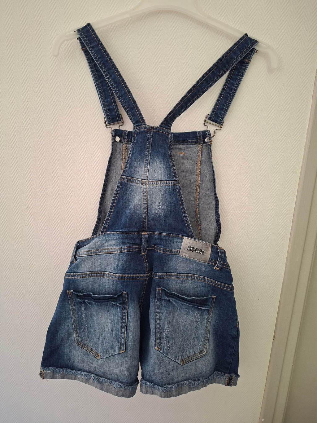 Salopette Short en Jean INSIDE Femme – Taille M