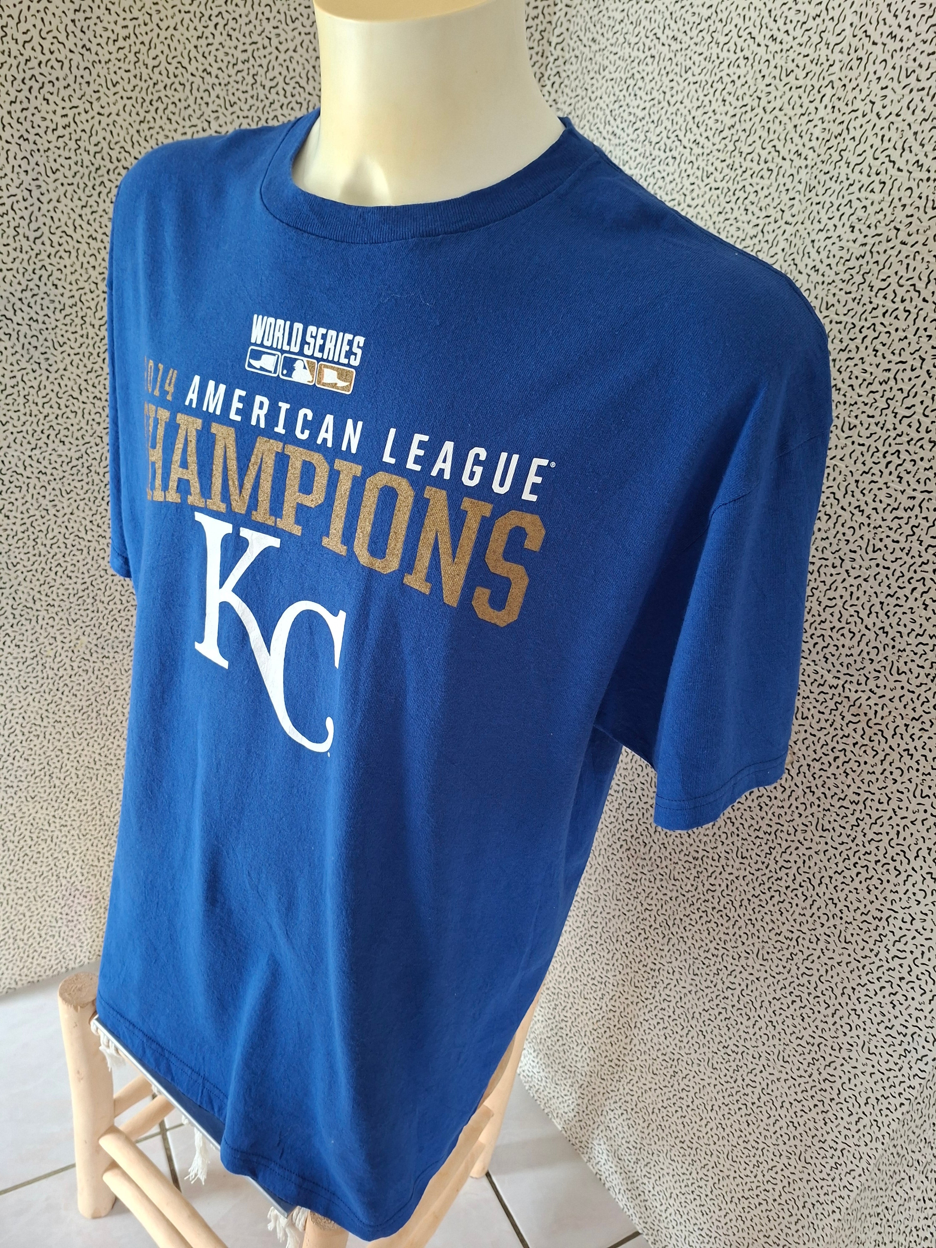 T-shirt Kansas City Royals MLB – American League Champions 2014 – Majestic – XL