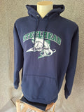 Sweat à capuche Port & Company Steelhead Baseball XL homme