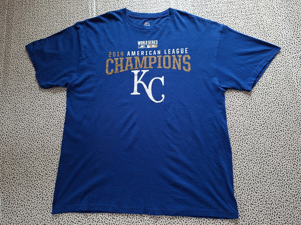 T-shirt Kansas City Royals MLB – American League Champions 2014 – Majestic – XL
