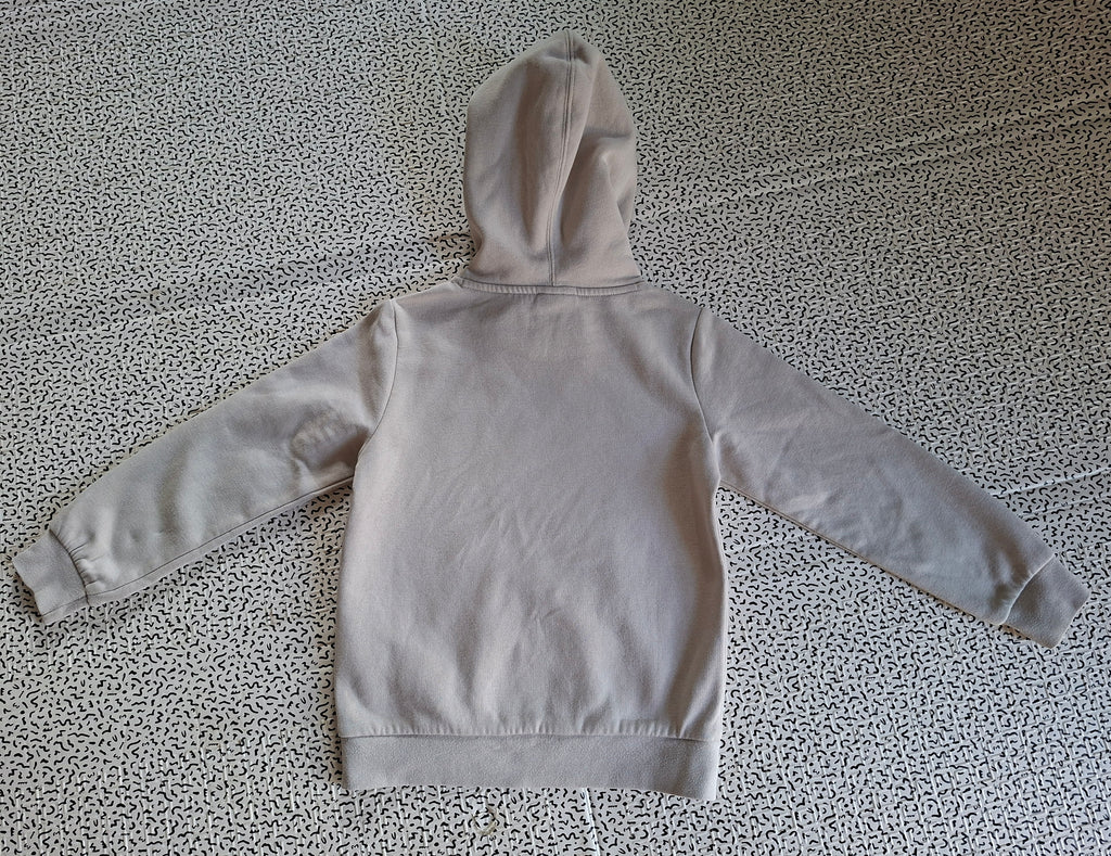 Sweat à capuche Champion enfant XS 5/6 ans beige brodé
