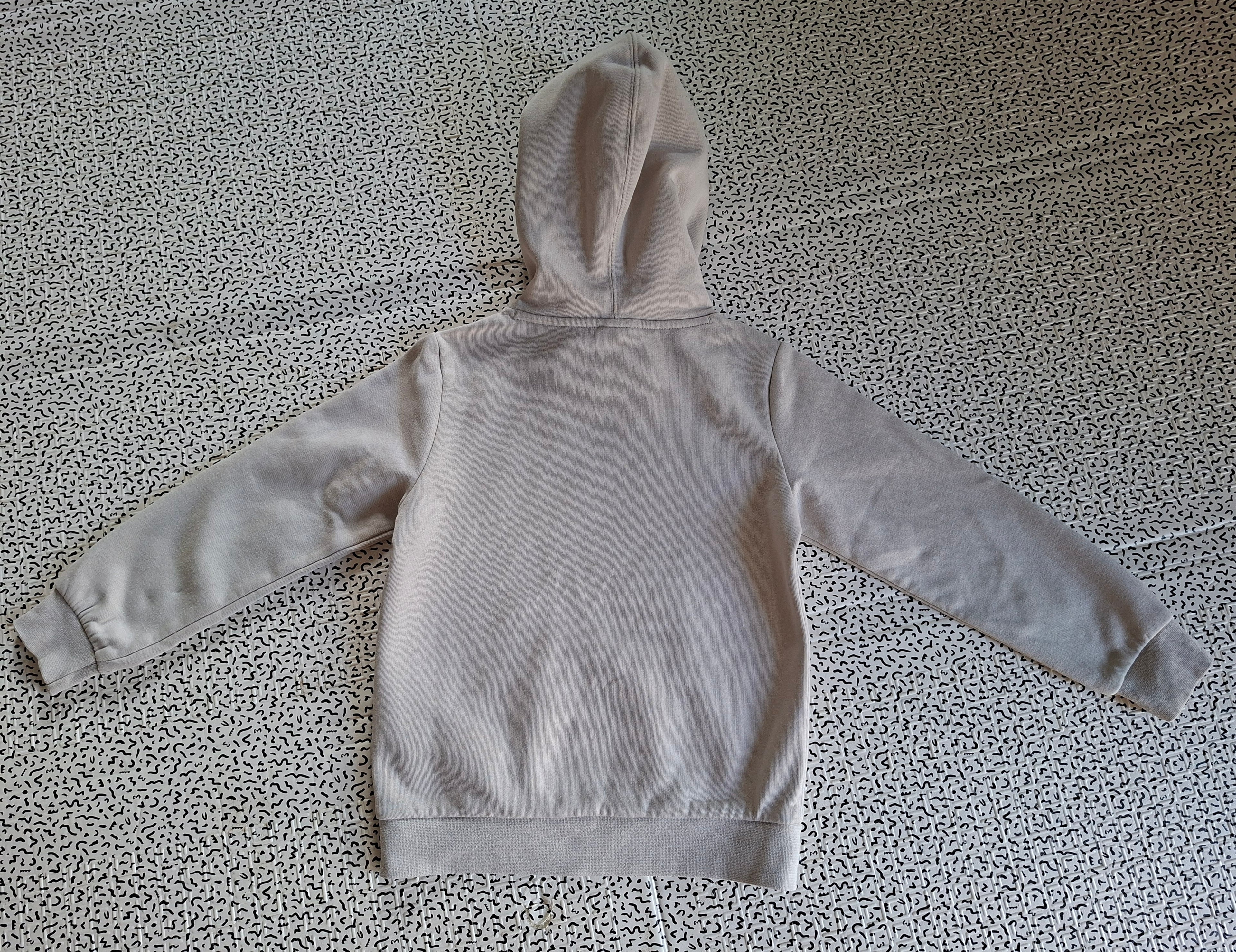 Sweat à capuche Champion enfant XS 5/6 ans beige brodé