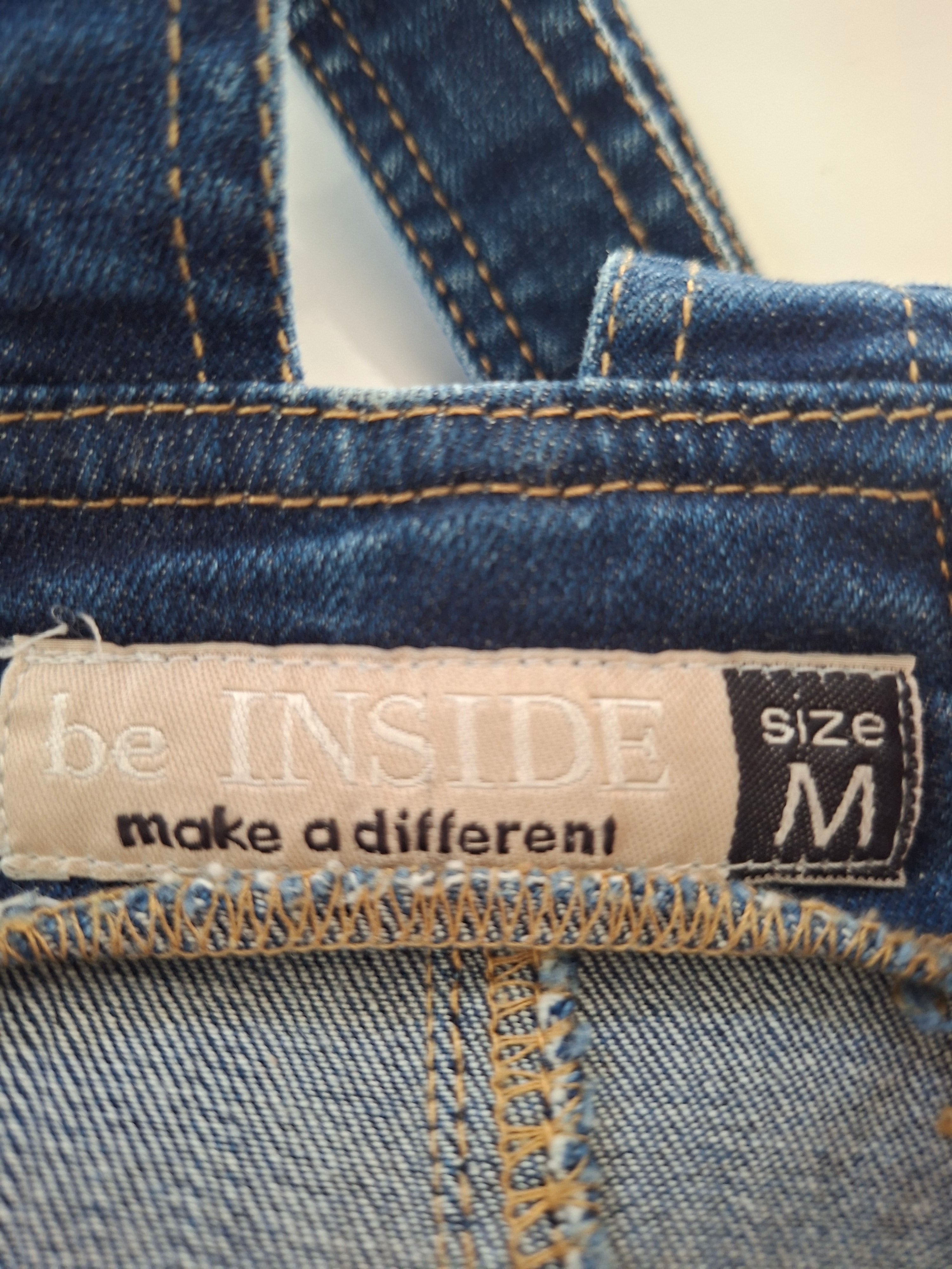 Salopette Short en Jean INSIDE Femme – Taille M