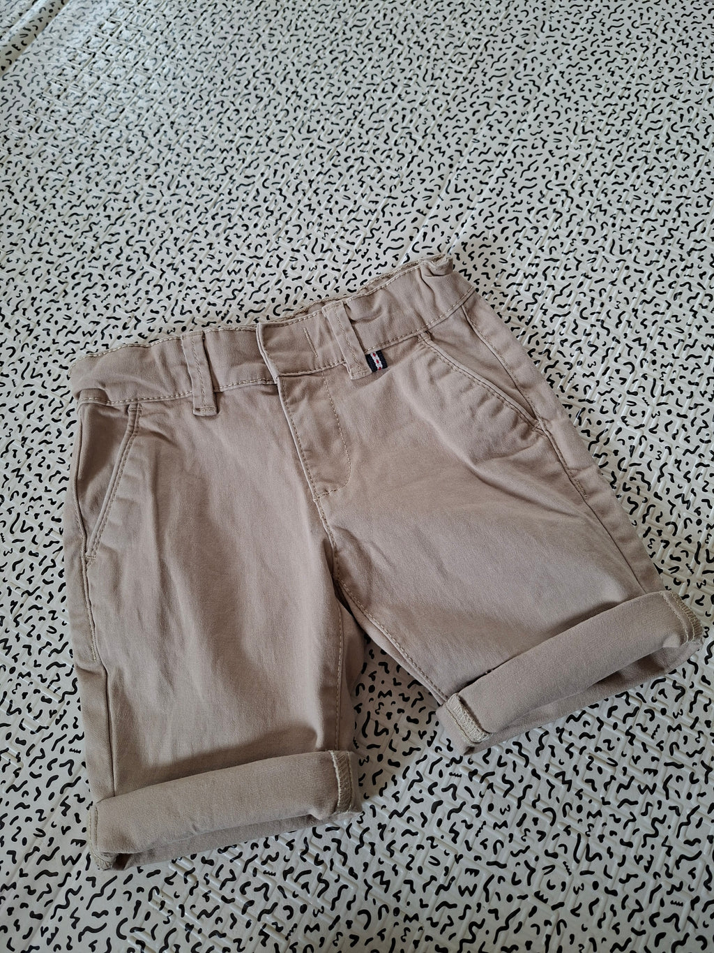 Bermuda chino garçon TAO Tape à l’Œil – 3 ans / 96 cm – Beige
