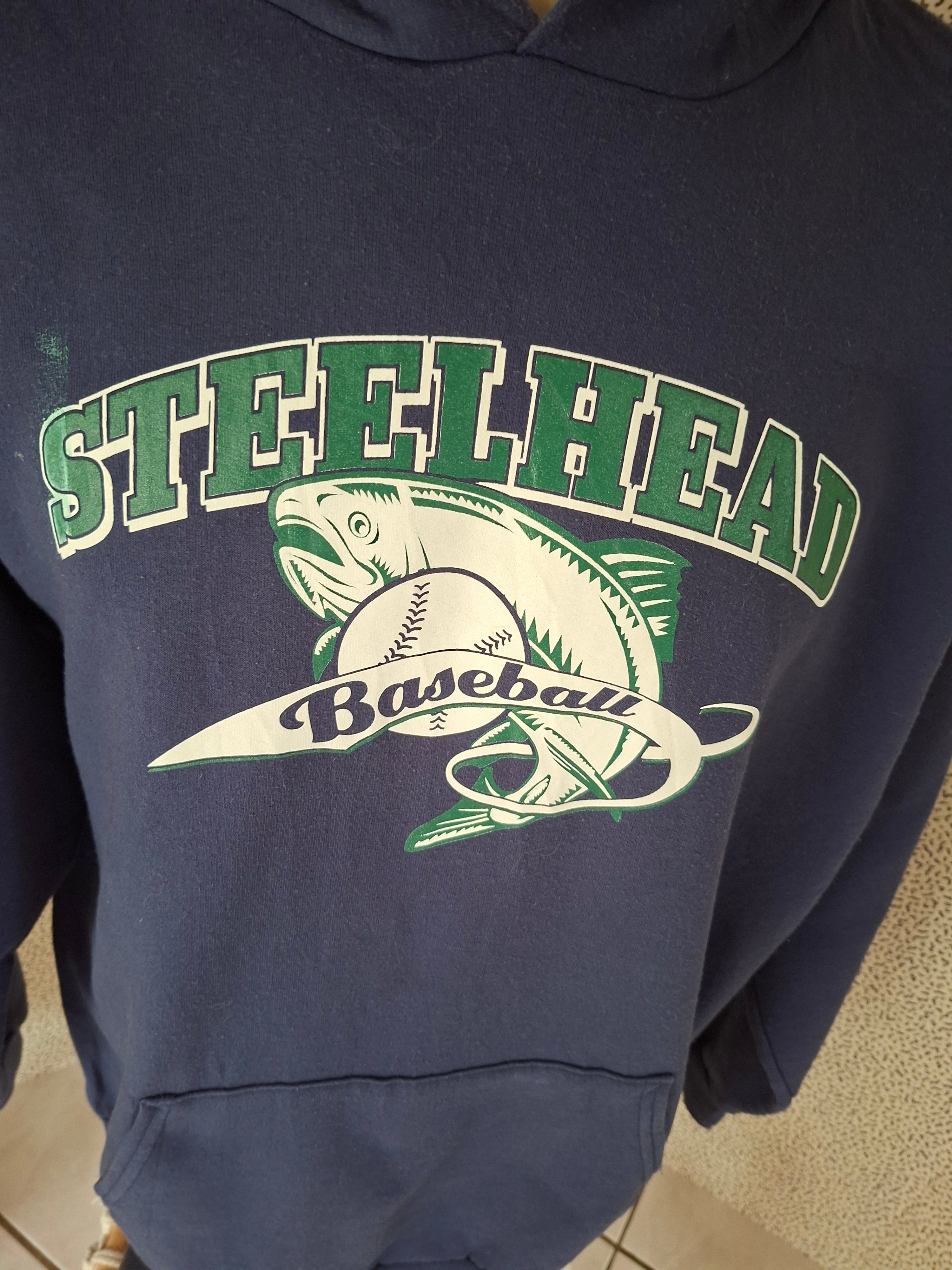 Sweat à capuche Port & Company Steelhead Baseball XL homme