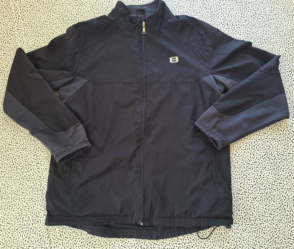 Veste Coupe-Vent Homme Layer 8 Qwick-dry Noire Taille M 38-40 - Sport Running Légère