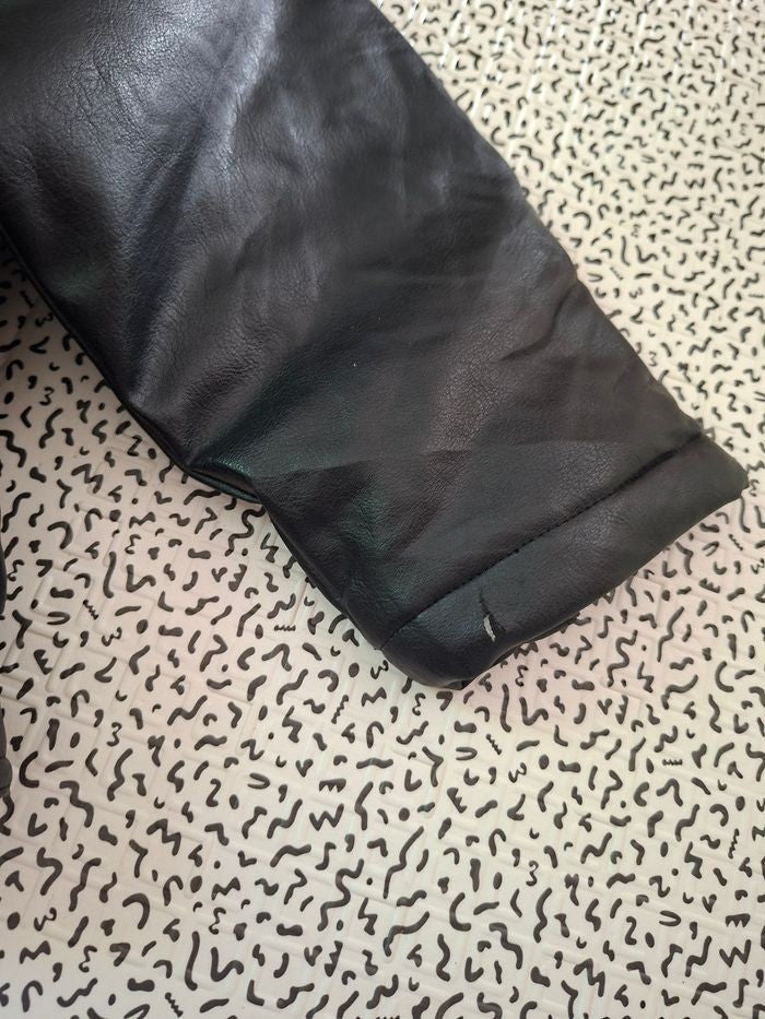 Blouson motard Harley-Davidson enfant 7 ans noir style biker doublé