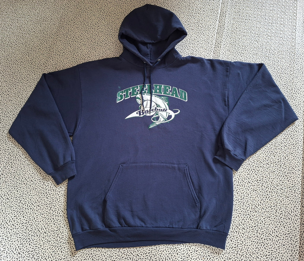 Sweat à capuche Port & Company Steelhead Baseball XL homme