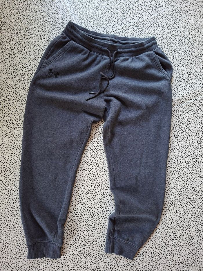 Jogging Under Armour gris anthracite homme LG/G coupe loose sport fitness