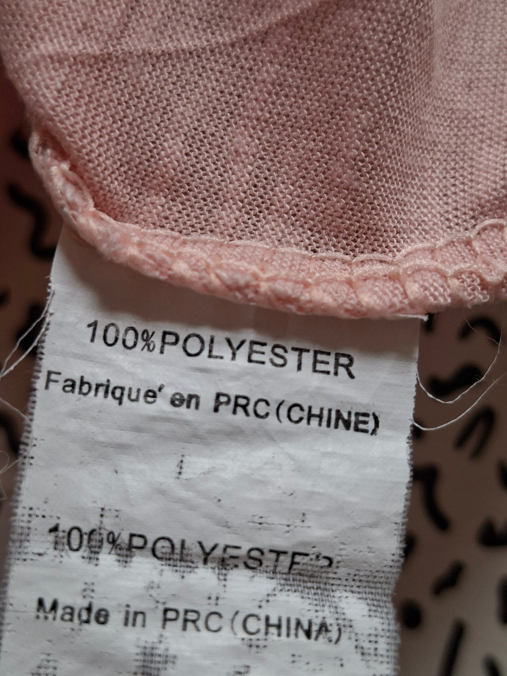 🌸 Top femme rose Pink Studio – motif 23 strass – noué devant M
