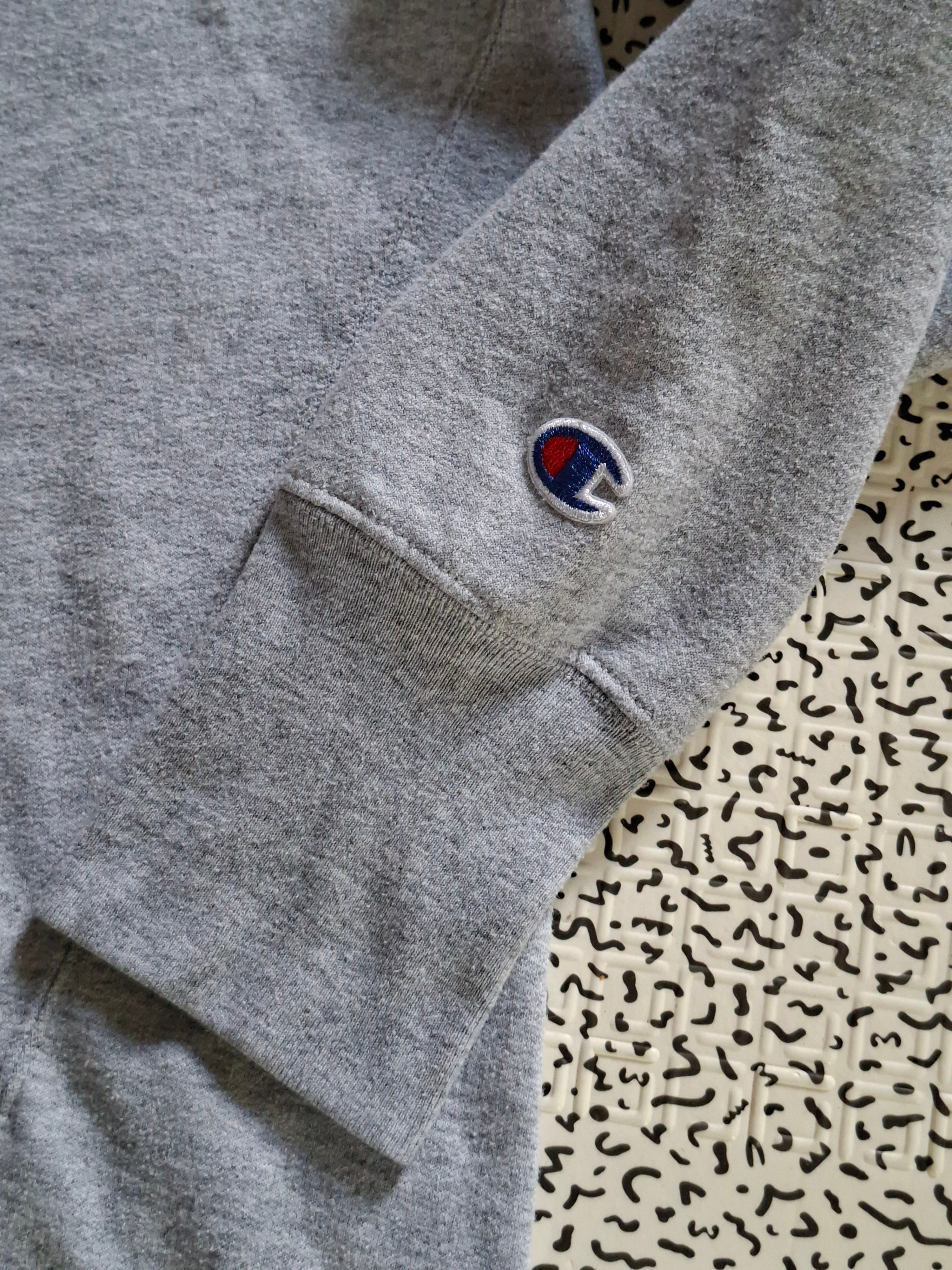Sweat à capuche Champion gris – Taille L